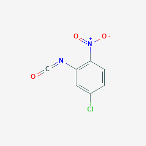 molecular formula C7H3ClN2O3 B1609716 5-氯-2-硝基苯基异氰酸酯 CAS No. 302912-24-9
