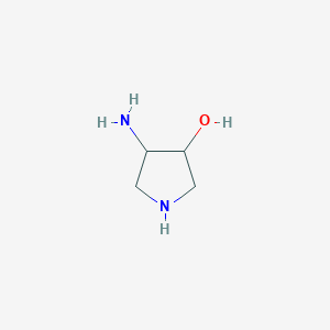 molecular formula C4H10N2O B1609724 4-Aminopyrrolidin-3-ol CAS No. 757967-88-7