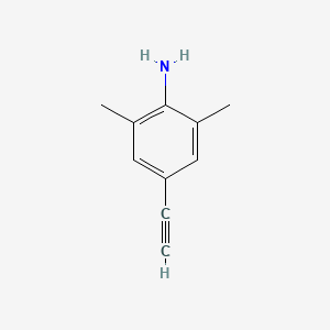molecular formula C10H11N B1609731 4-Ethynyl-2,6-dimethylaniline CAS No. 255850-24-9