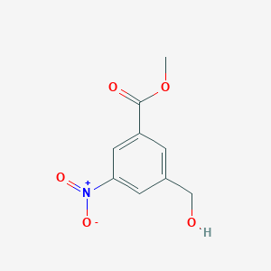 molecular formula C9H9NO5 B1609736 3-(羟甲基)-5-硝基苯甲酸甲酯 CAS No. 53732-08-4
