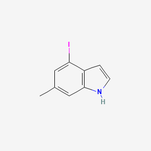 molecular formula C9H8IN B1609739 4-iodo-6-methyl-1H-indole CAS No. 885522-28-1
