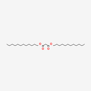 molecular formula C27H52O4 B1609740 Didodecyl malonate CAS No. 26720-22-9