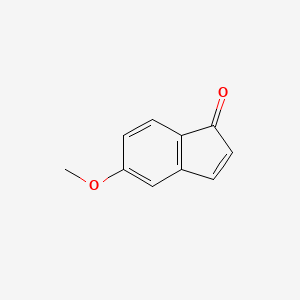 molecular formula C10H8O2 B1609753 5-Methoxy-1H-inden-1-one CAS No. 72913-59-8