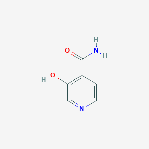 molecular formula C6H6N2O2 B160976 3-Hydroxyisonicotinamide CAS No. 10128-73-1