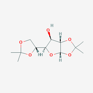 molecular formula C12H20O6 B1609770 1,2:5,6-Di-O-isopropylidene-alpha-L-glucofuranose CAS No. 79943-22-9