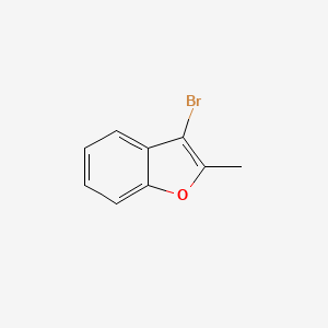 molecular formula C9H7BrO B1609783 3-Bromo-2-methylbenzofuran CAS No. 58863-48-2
