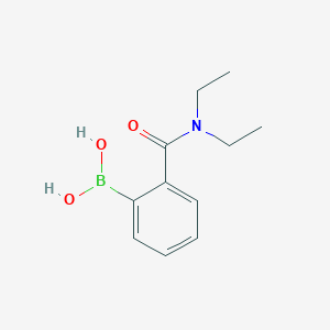 molecular formula C11H16BNO3 B160980 (2-(Diethylcarbamoyl)phenyl)boronic acid CAS No. 129112-21-6