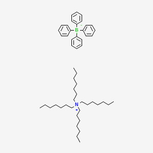 molecular formula C52H80BN B1609802 Tetraheptylammonium tetraphenylborate CAS No. 22560-28-7