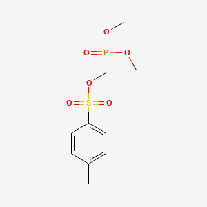 molecular formula C10H15O6PS B1609813 Toluene-4-sulfonic acid dimethoxy-phosphorylmethyl ester CAS No. 80792-13-8