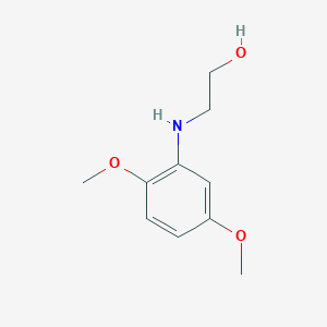 molecular formula C10H15NO3 B1609817 2-(2,5-Dimethoxyphenylamino)ethanol CAS No. 28226-20-2