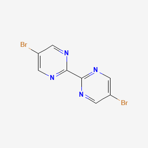 molecular formula C8H4Br2N4 B1609825 5,5'-dibromo-2,2'-bipyrimidine CAS No. 400859-09-8