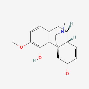 molecular formula C18H21NO3 B1609834 Thebainone CAS No. 467-98-1
