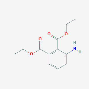 molecular formula C12H15NO4 B1609845 Diethyl 3-aminobenzene-1,2-dicarboxylate CAS No. 62351-80-8