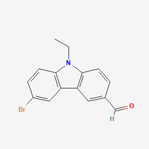 6-bromo-9-ethyl-9H-carbazole-3-carbaldehyde