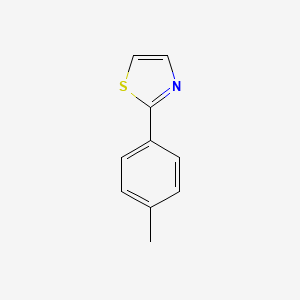 molecular formula C10H9NS B1609858 2-(p-Tolyl)thiazole CAS No. 27088-83-1