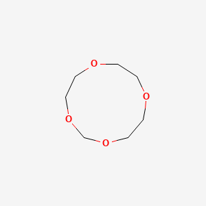 molecular formula C7H14O4 B1609861 1,3,6,9-Tetraoxacycloundecane CAS No. 294-59-7
