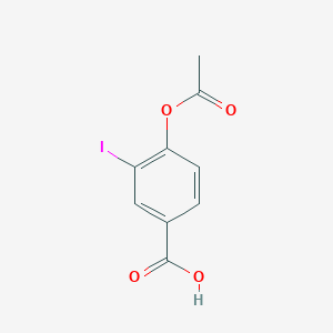 4-Acetoxy-3-iodobenzoic acid