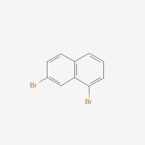 molecular formula C10H6Br2 B1609875 1,7-Dibromonaphthalene CAS No. 58258-65-4