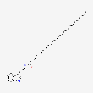 molecular formula C32H54N2O B1609887 N-[2-(1H-indol-3-yl)ethyl]docosanamide CAS No. 7367-79-5