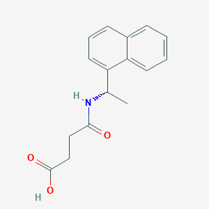 B1609894 (S)-(-)-N-[1-(1-Naphthyl)ethyl]succinamic acid CAS No. 212556-04-2