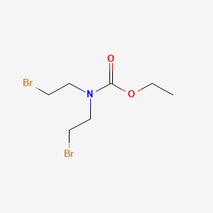 molecular formula C7H13Br2NO2 B1609909 Ethyl bis(2-bromoethyl)carbamate CAS No. 77697-11-1