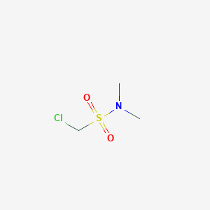 molecular formula C3H8ClNO2S B1609910 1-Chloro-N,N-dimethylmethanesulfonamide CAS No. 35427-68-0