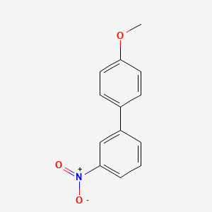molecular formula C13H11NO3 B1609921 4'-Methoxy-3-nitro-1,1'-biphenyl CAS No. 53059-31-7