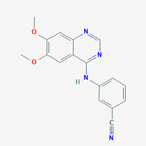 3-(6,7-Dimethoxyquinazolin-4-ylamino)benzonitrile