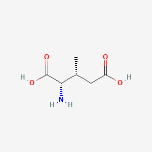 molecular formula C6H11NO4 B1609935 (2S,3R)-2-azanyl-3-methyl-pentanedioic acid CAS No. 6070-75-3