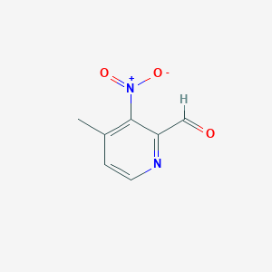 4-Methyl-3-nitropyridine-2-carbaldehyde
