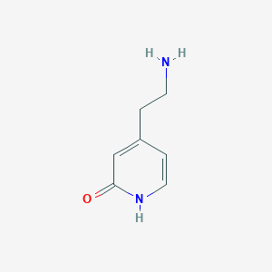 4-(2-aminoethyl)pyridin-2(1H)-one