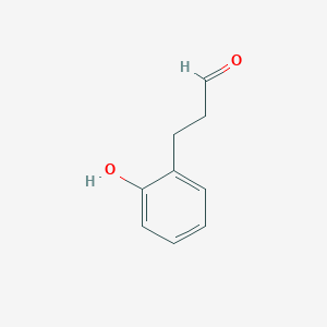 molecular formula C9H10O2 B1609955 3-(2-Hydroxyphenyl)propanal CAS No. 53580-62-4