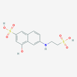 4-hydroxy-6-(2-sulfoethylamino)naphthalene-2-sulfonic Acid