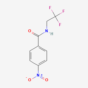4-nitro-N-(2,2,2-trifluoroethyl)benzamide
