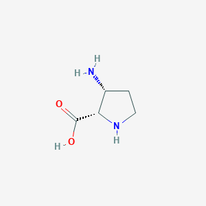 (2S,3R)-3-Aminopyrrolidine-2-carboxylic acid