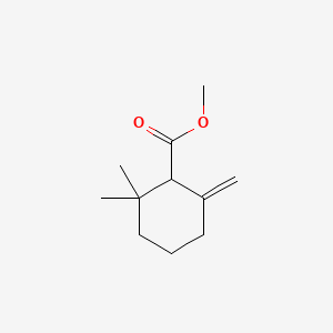 Cyclohexanecarboxylic acid, 2,2-dimethyl-6-methylene-, methyl ester