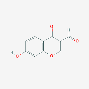 molecular formula C10H6O4 B1609995 3-Formyl-7-hydroxychromone CAS No. 42059-55-2