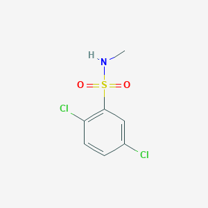 molecular formula C7H7Cl2NO2S B161001 2,5-Dichloro-n-methylbenzenesulfonamide CAS No. 6326-15-4