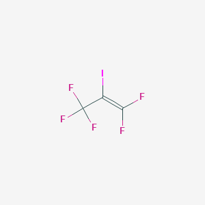 molecular formula C3F5I B1610017 2-Iodo-1,1,3,3,3-pentafluoroprop-1-ene CAS No. 431-66-3