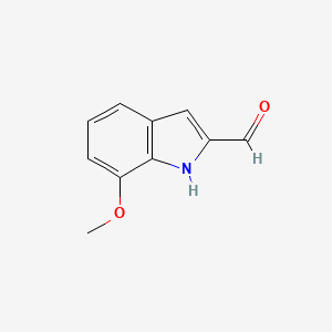 molecular formula C10H9NO2 B1610037 7-methoxy-1H-indole-2-carbaldehyde CAS No. 30464-91-6