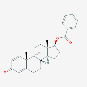 molecular formula C26H30O3 B161005 17beta-Hydroxyandrosta-1,4-dien-3-one benzoate CAS No. 19041-66-8