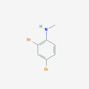 molecular formula C7H7Br2N B1610058 2,4-Dibromo-N-methylaniline CAS No. 73557-58-1