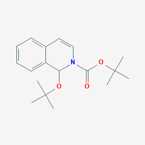 molecular formula C18H25NO3 B1610063 Boc-1-tert-butoxy-1,2-dihydroisoquinoline CAS No. 404586-94-3