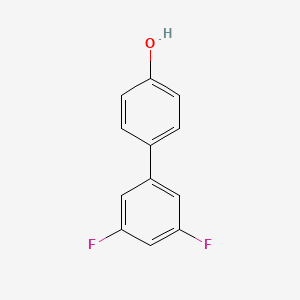 molecular formula C12H8F2O B1610069 4-(3,5-Difluorophenyl)phenol CAS No. 656304-67-5