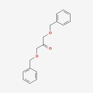 molecular formula C17H18O3 B1610077 1,3-双(苄氧基)丙酮 CAS No. 77356-14-0