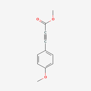 molecular formula C11H10O3 B1610079 3-(4-甲氧基苯基)丙炔酸甲酯 CAS No. 7515-17-5