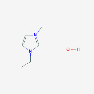 molecular formula C6H12N2O B1610085 3-Ethyl-1-methyl-1H-imidazol-3-ium hydroxide CAS No. 250358-46-4