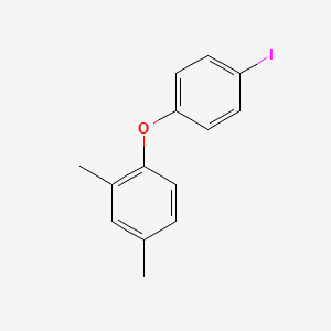 molecular formula C14H13IO B1610088 1-(4-Iodophenoxy)-2,4-dimethylbenzene CAS No. 887264-66-6