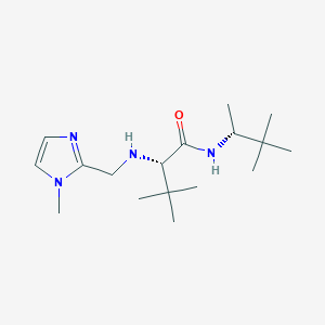 molecular formula C17H32N4O B1610098 Hoveyda-Snapper Desymmetrization Catalyst CAS No. 913831-29-5
