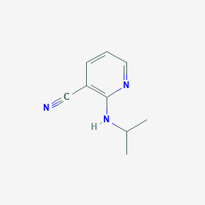 molecular formula C9H11N3 B1610117 2-(Isopropylamino)nicotinonitrile CAS No. 28721-27-9